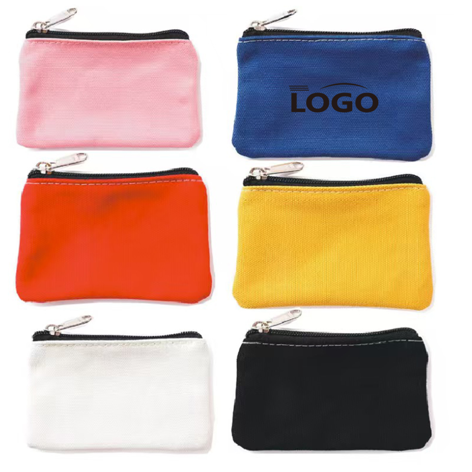 Small Canvas Zipper Pouch 5