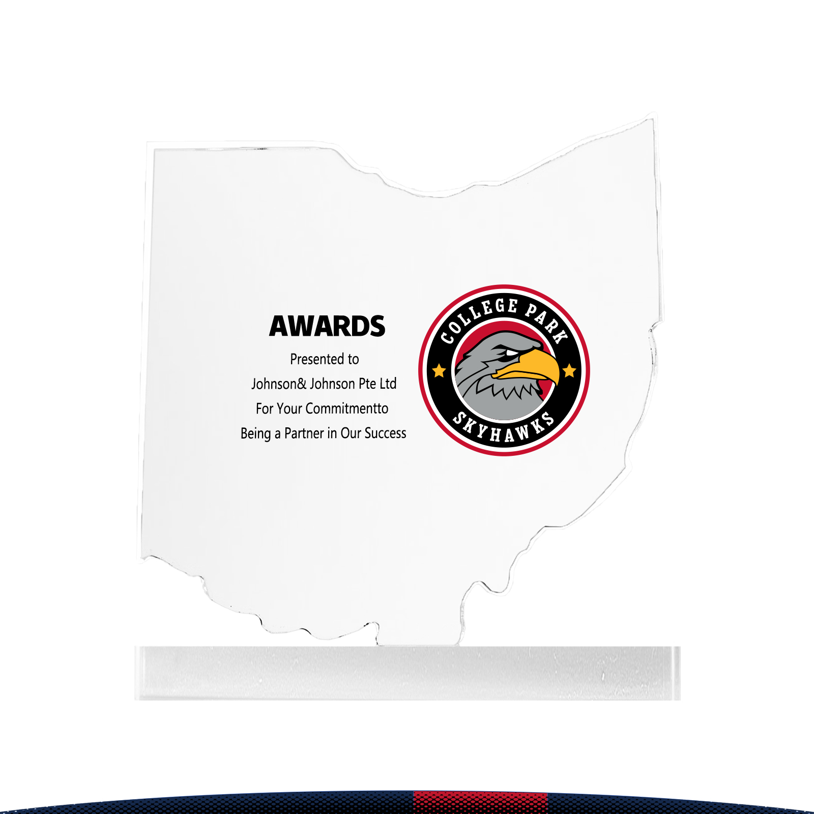 Clern Ohio Crystal Award 1