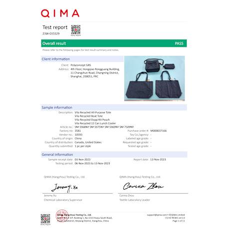 Vila Recycled All-Purpose Tote 15