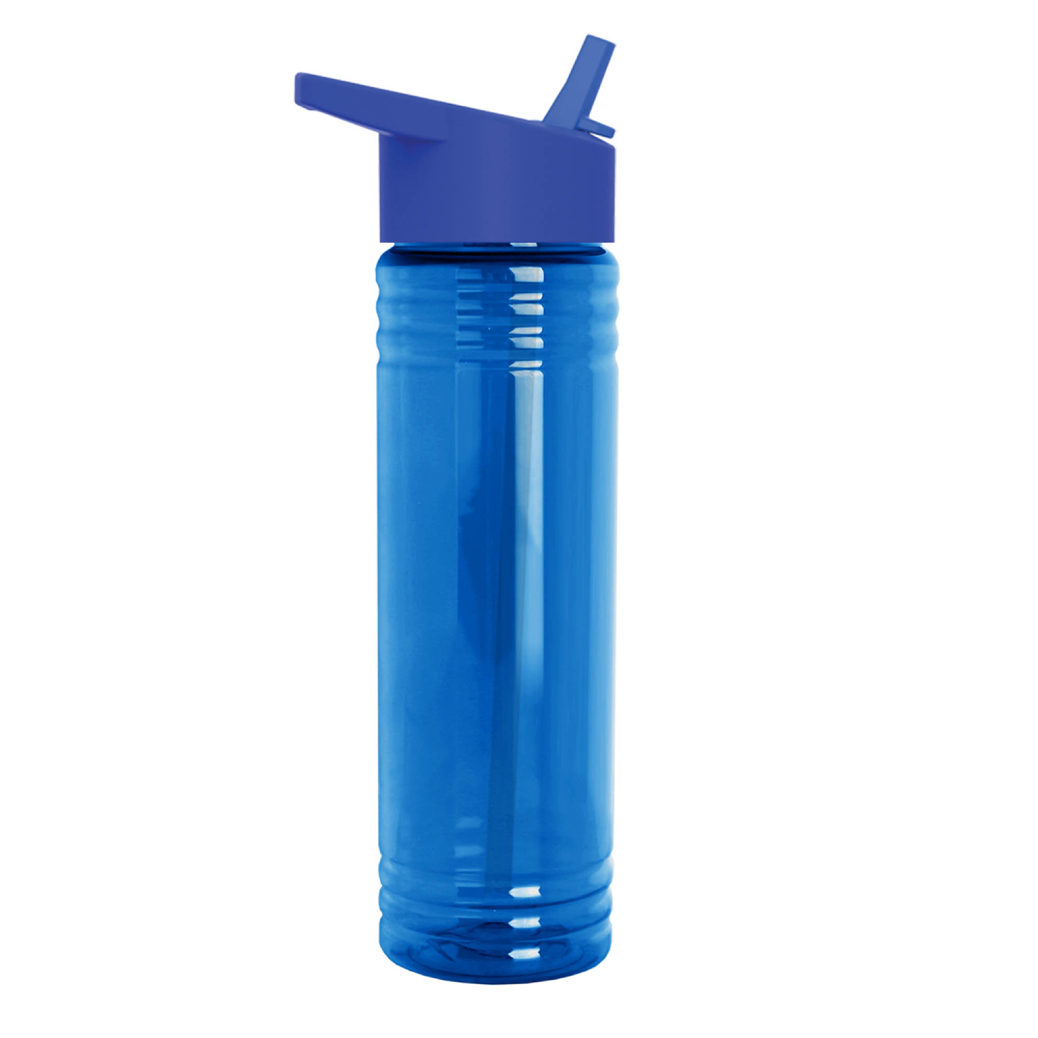 Sport Water Bottle with Flip Straw Lid, 24oz. 4