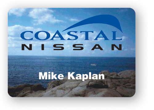 Full Color Name Badge w/ Personalization (1.75"x2.5") Rectangle