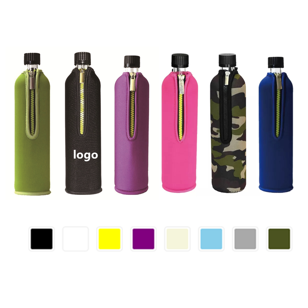 Zipped Slim Water Bottle Sleeve Coolie 6