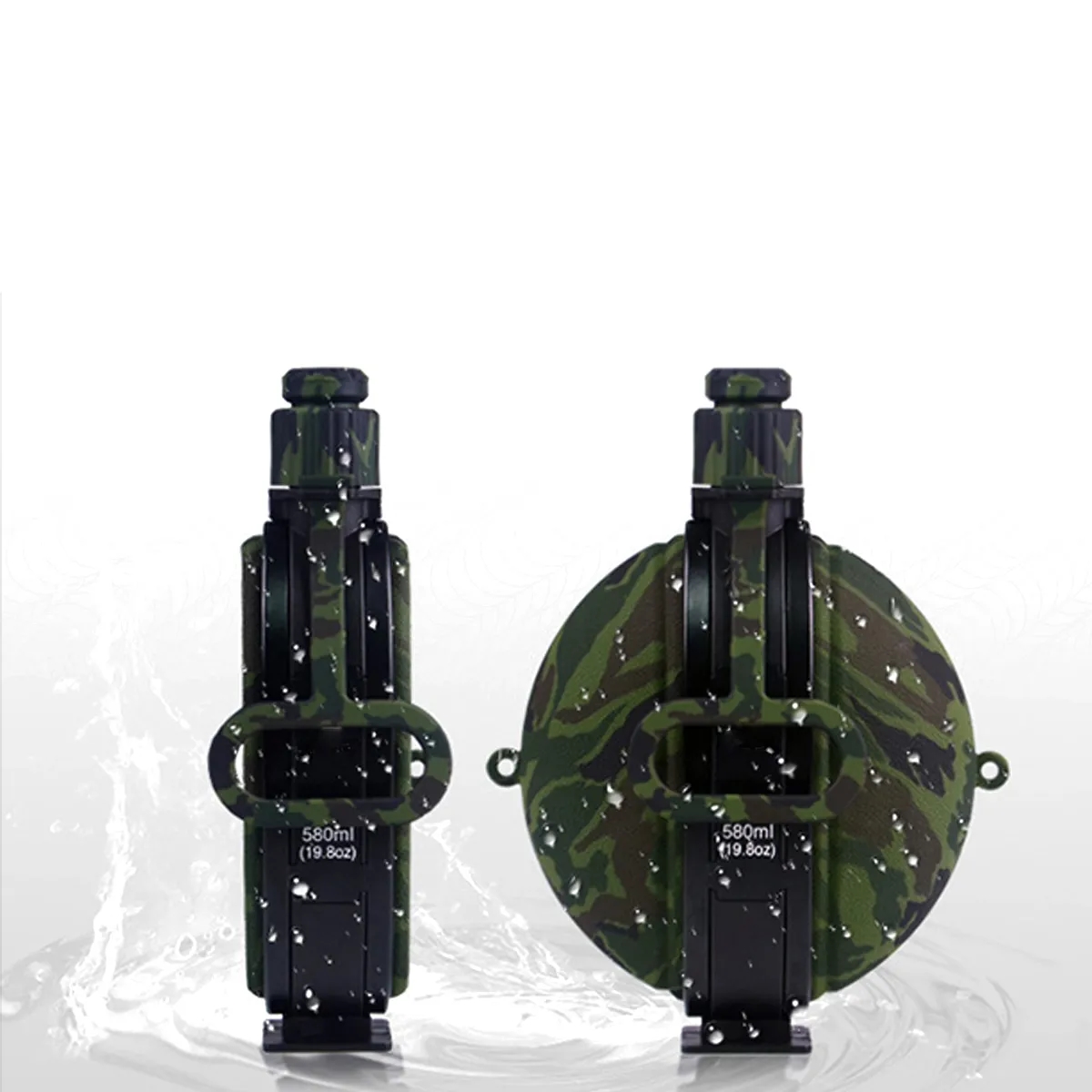 Portable Camouflage Outdoor Sports Water Bottle 6