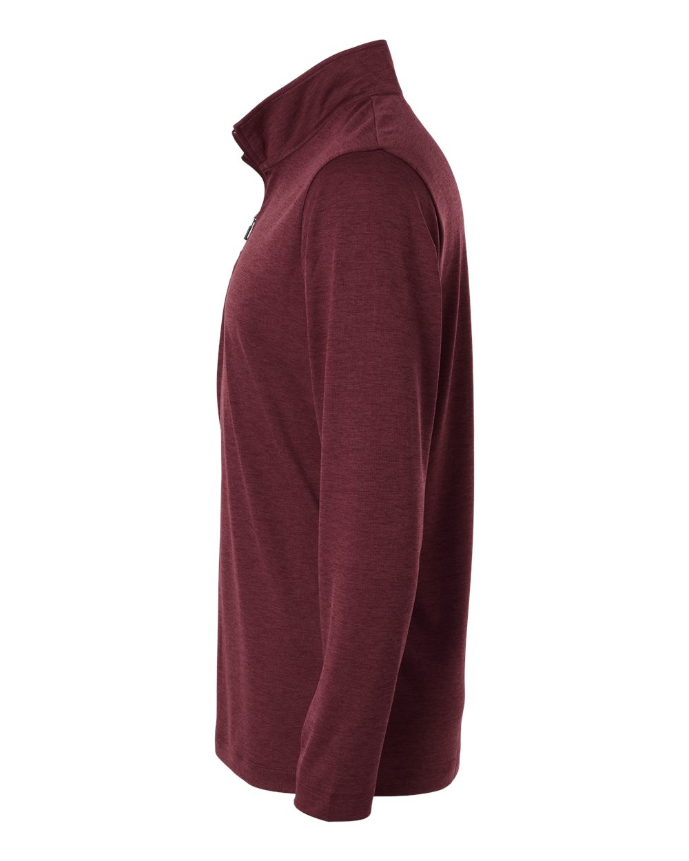 Men's Pro-Lock Performance Mélange Quarter-Zip Pullover - 4HM700, custom hoodie or sweatshirt with logo imprint 4