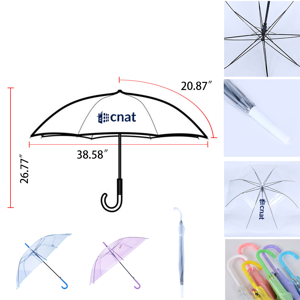 Clear Umbrellas for Rain Adult 6