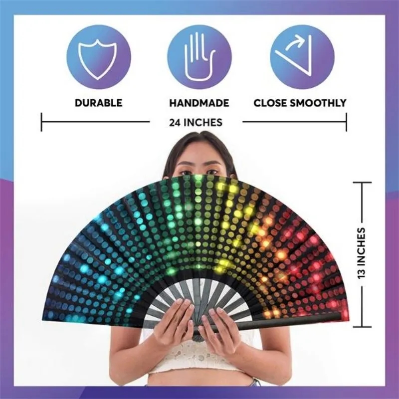 Folding Holographic Fan 5