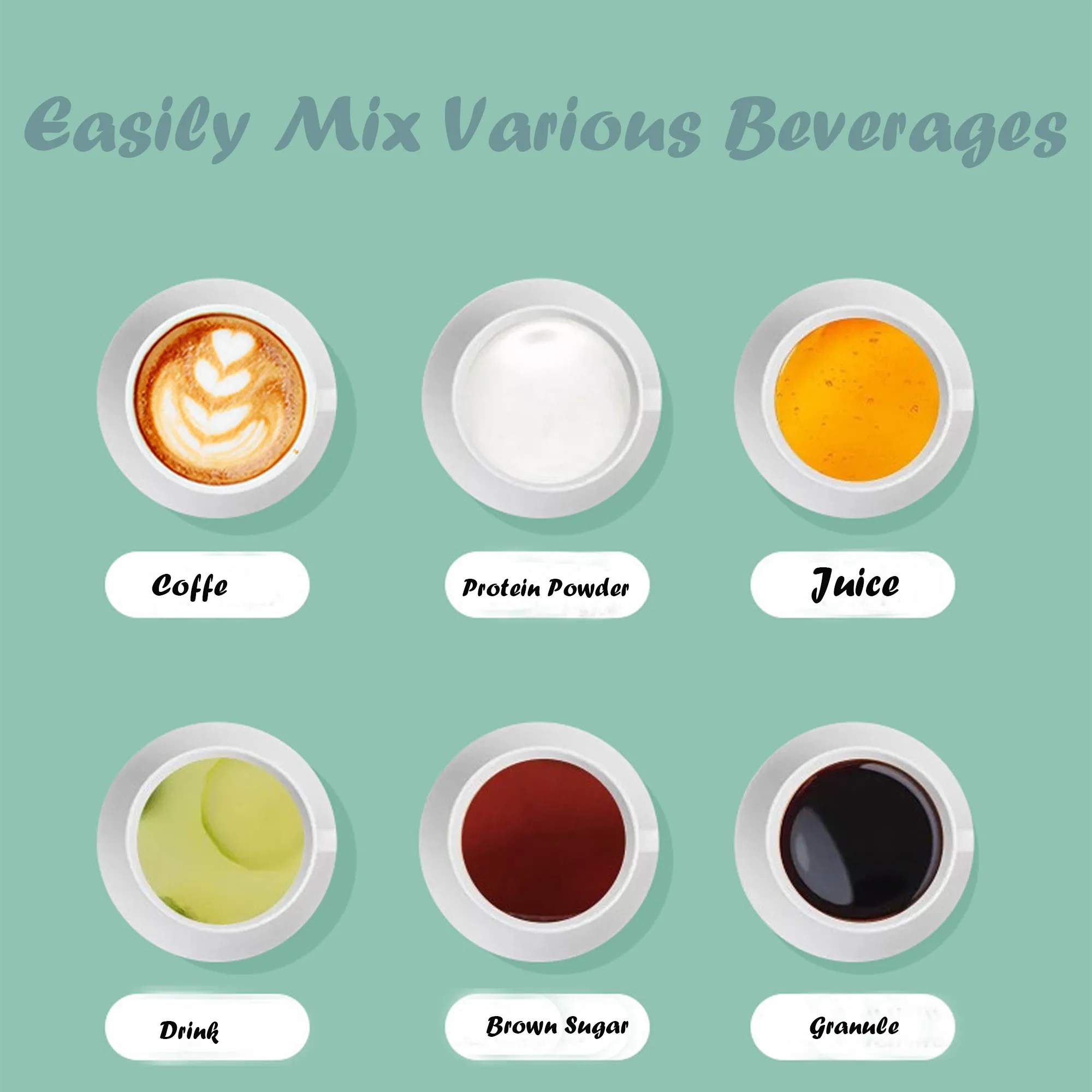 Automic Coffe Mixing Cup 5