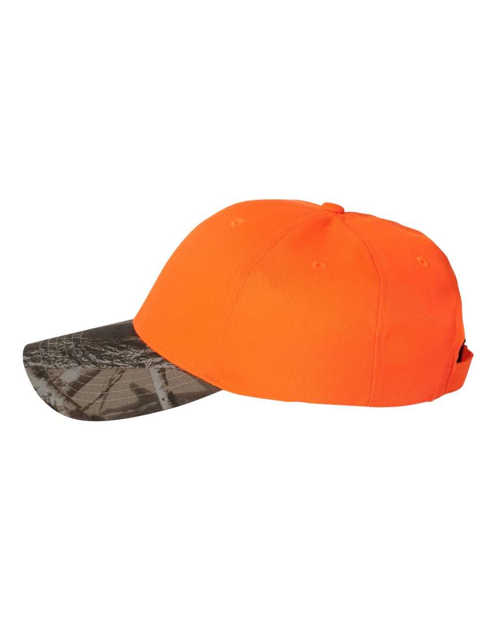 Solid Crown with Camo Bill Cap - LC25 10