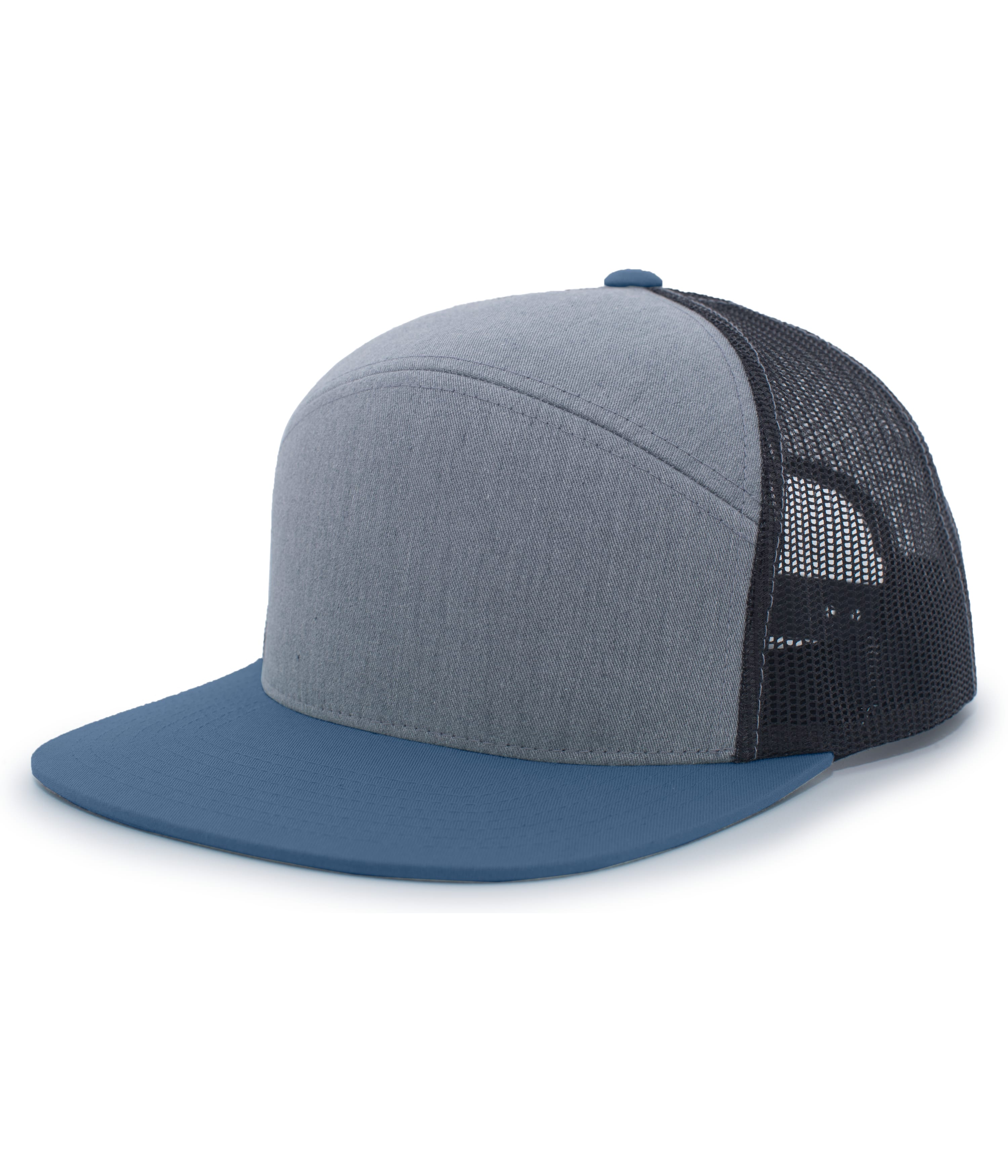 6-Panel Arch Trucker Snapback Cap 4