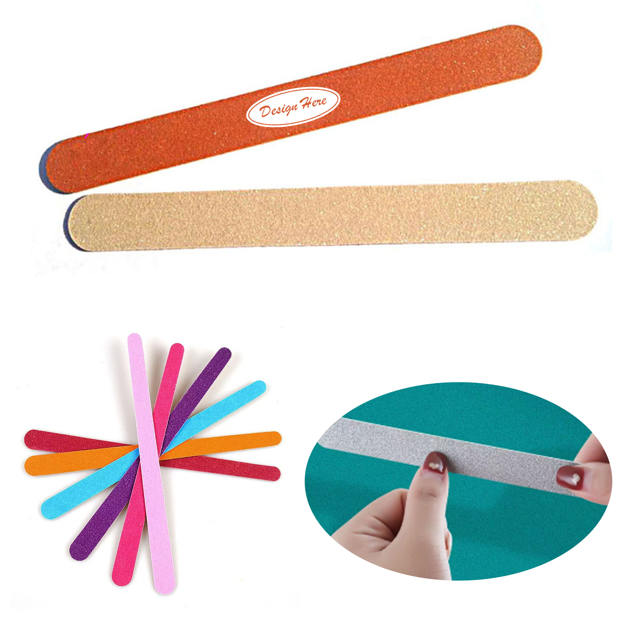 EVA Material Nail File for Gentle and Effective Nail Care 4