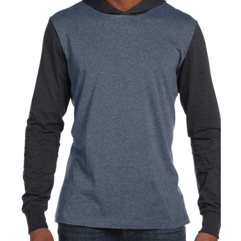Bella Unisex Jersey Long-Sleeve Hoodie 10