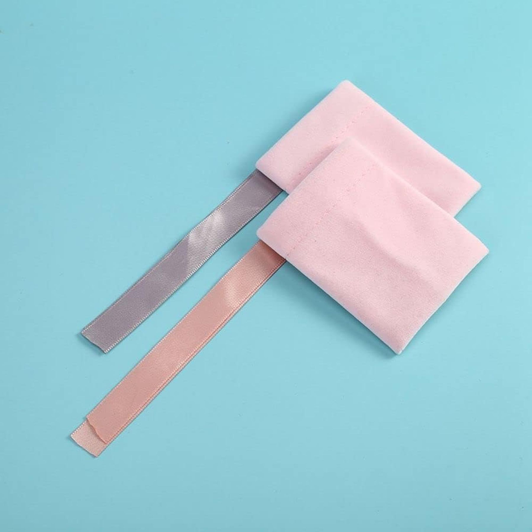 Small Plush Jewelry Bags With Drawstring 3
