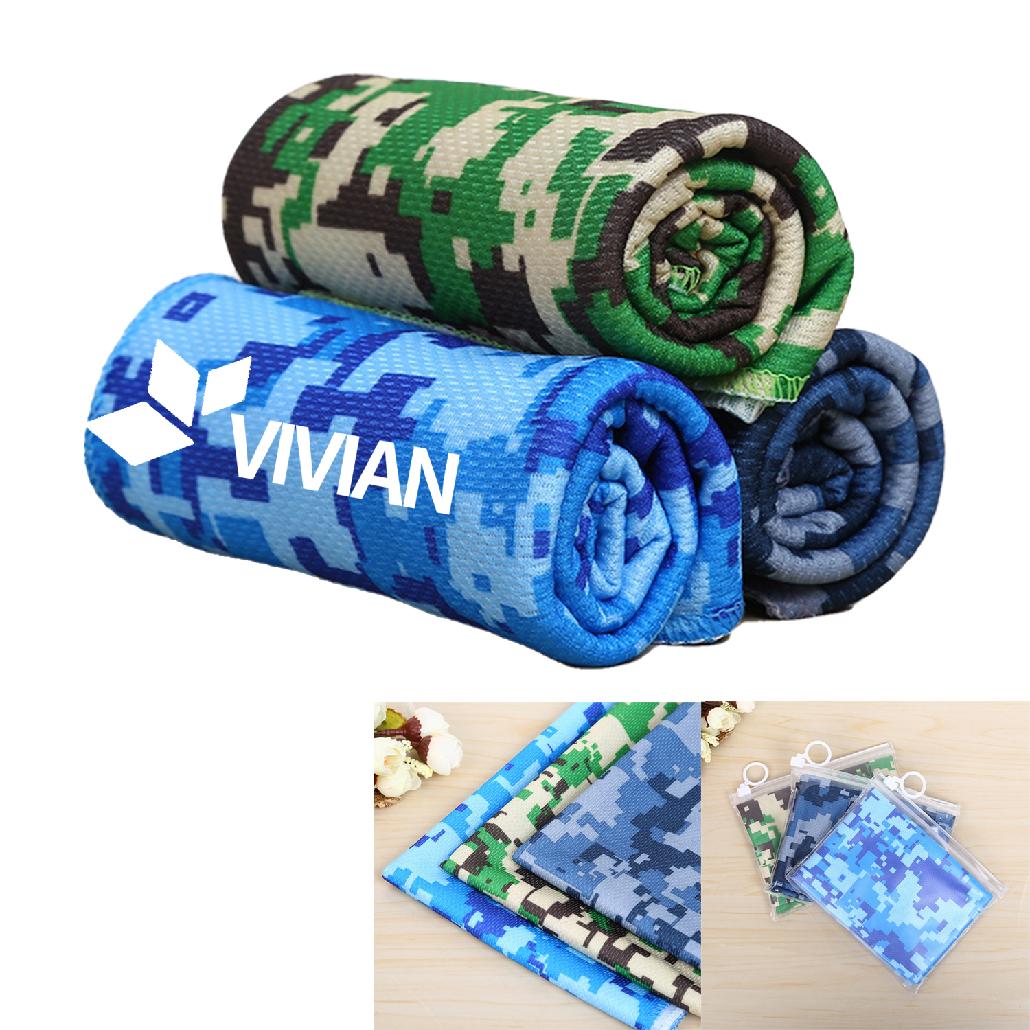 Camouflage Cooling Towel 2