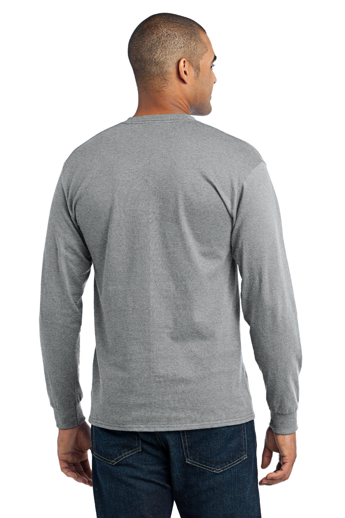 Port & Co Long Sleeve Core Blend Tee. PC55LS 18