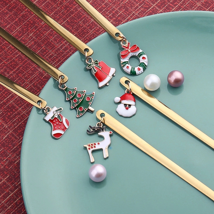 Christmas Stainless Steel Coffee Spoons Set 13