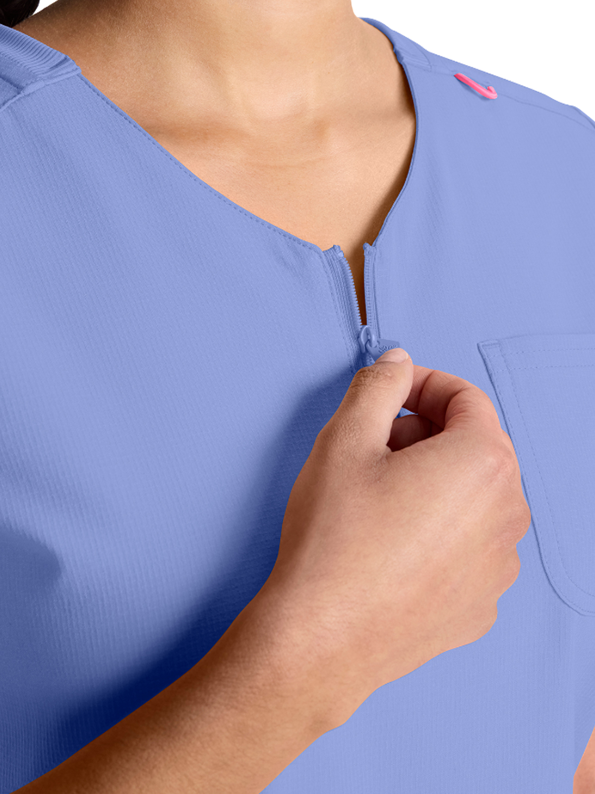 Med Couture - MC AMP - Women's 1-Pocket V-Neck Top 17