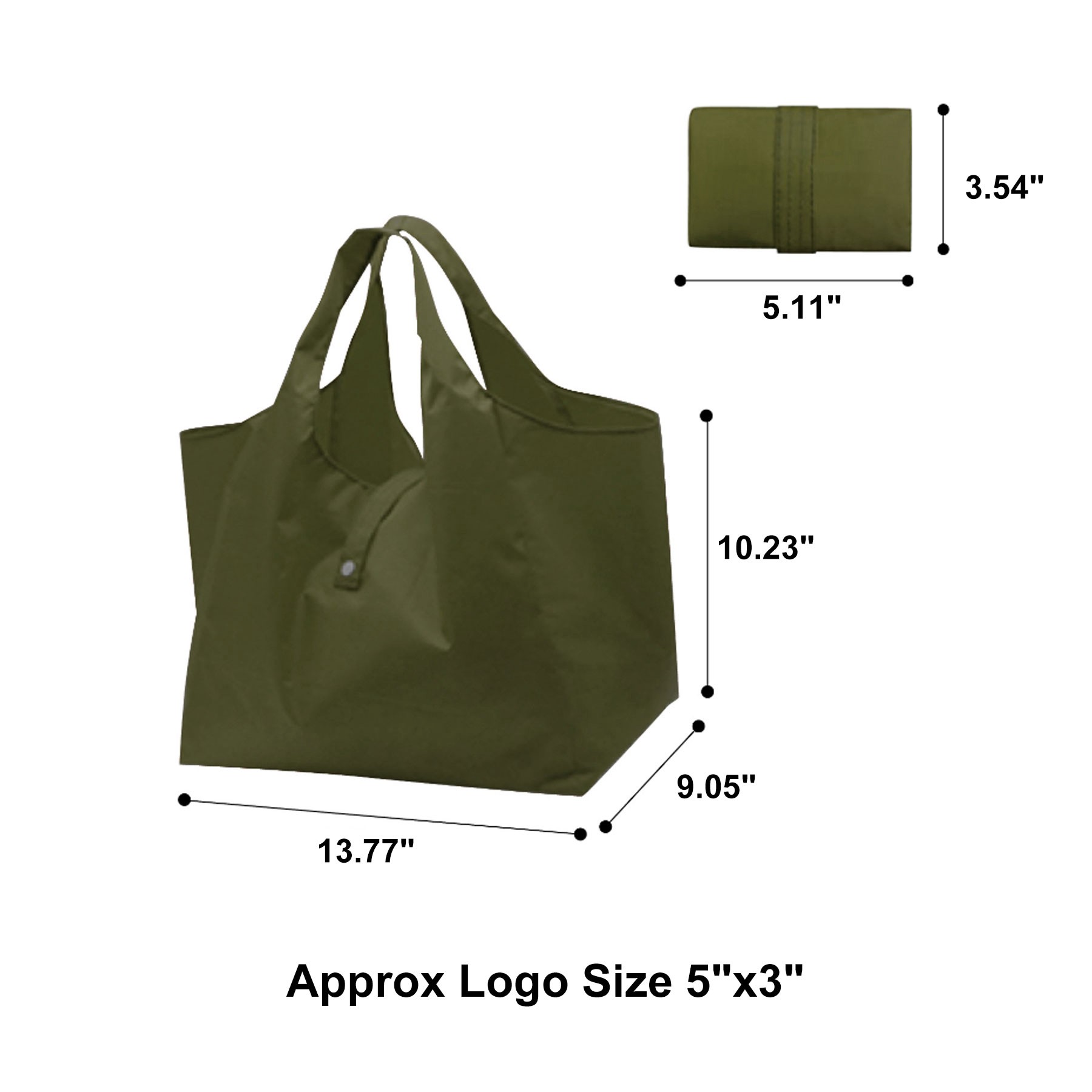 Oxford Shopping Bag, custom tote bag with logo imprint 1