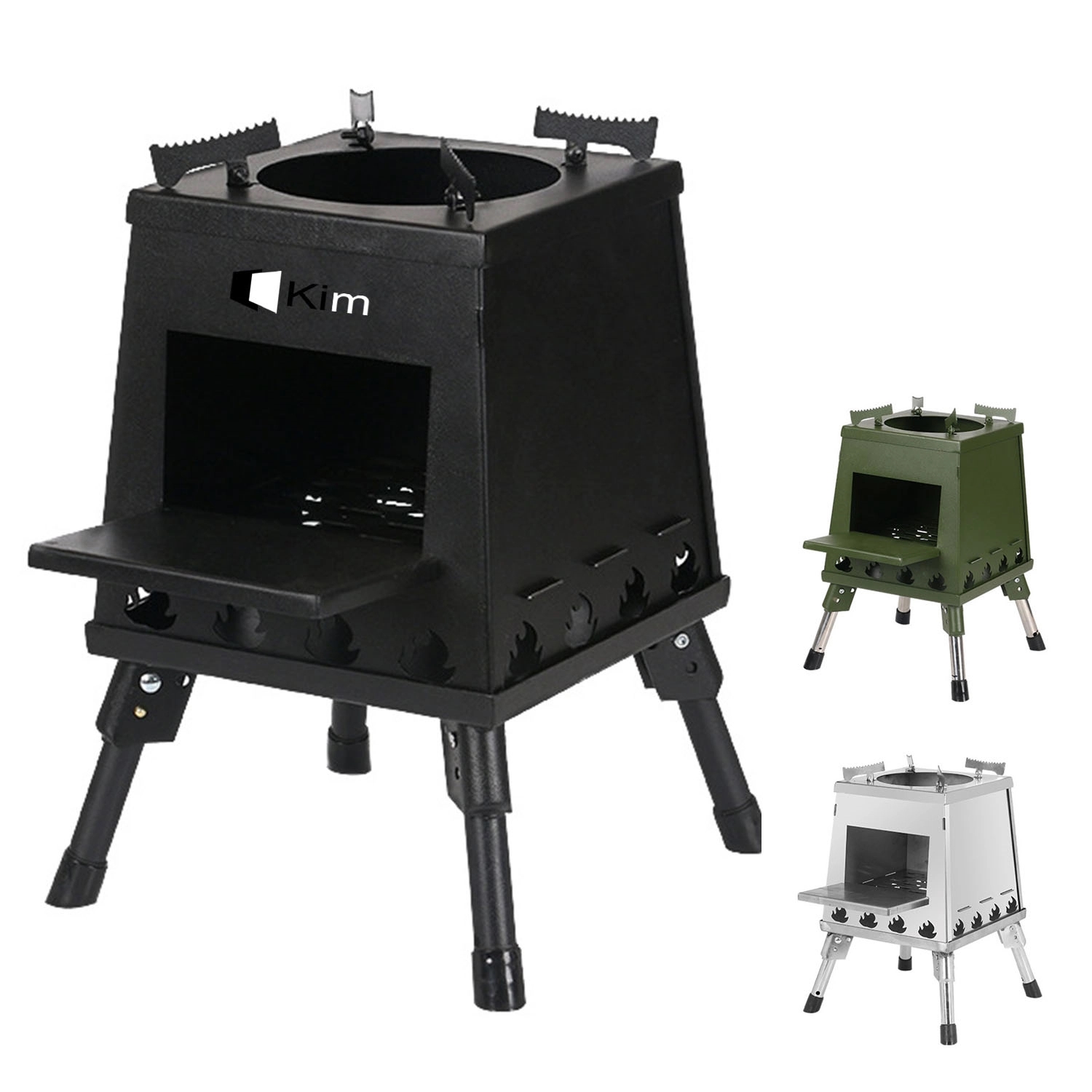 Portable Wood Burning Camping Stove 2
