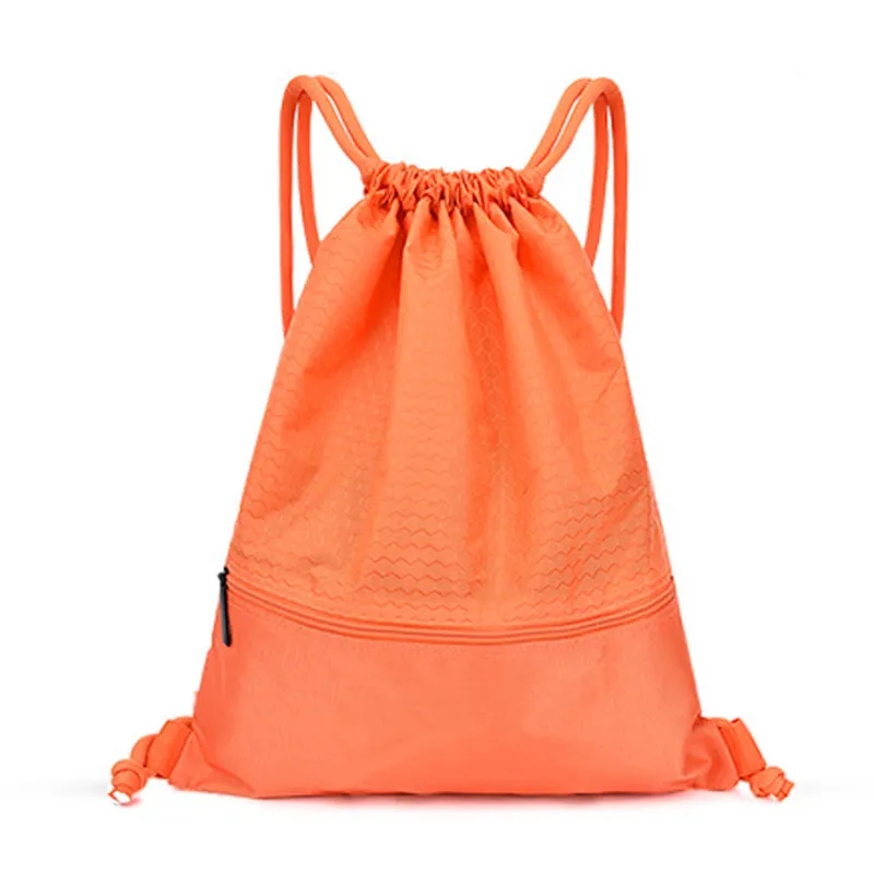 600D Polyester Drawcord Backpack 14
