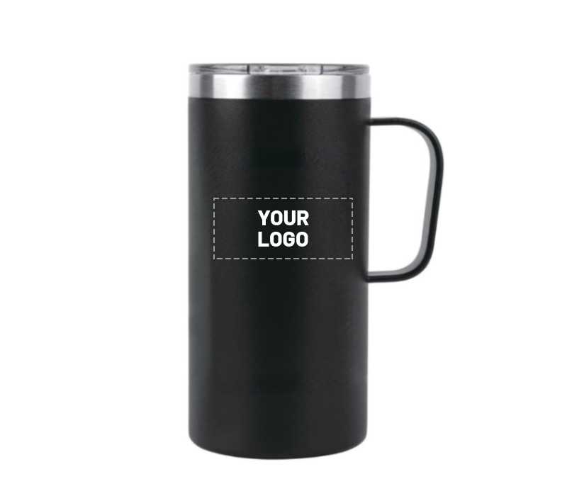 Vacuum Stainless Steel Tumbler with Handle, 20 oz. 6