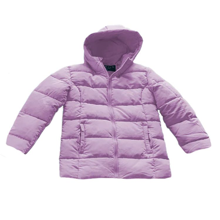 America's Suppliers Women's Fleece-Lined Hooded Puffy Jackets - Lilac S-XL 1