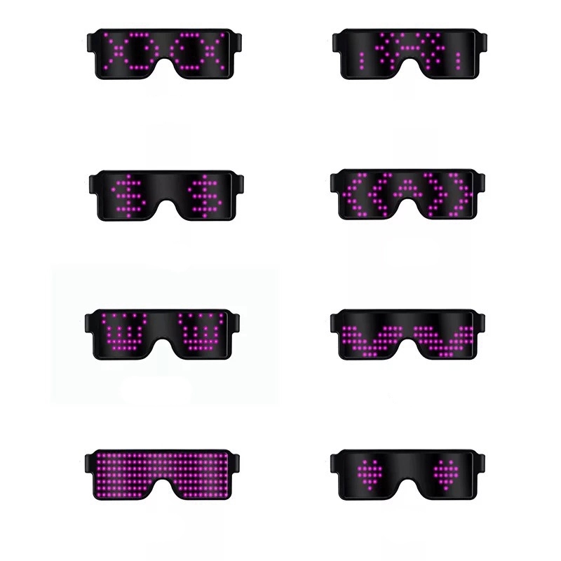 Flashing Party LED sunglasses 2