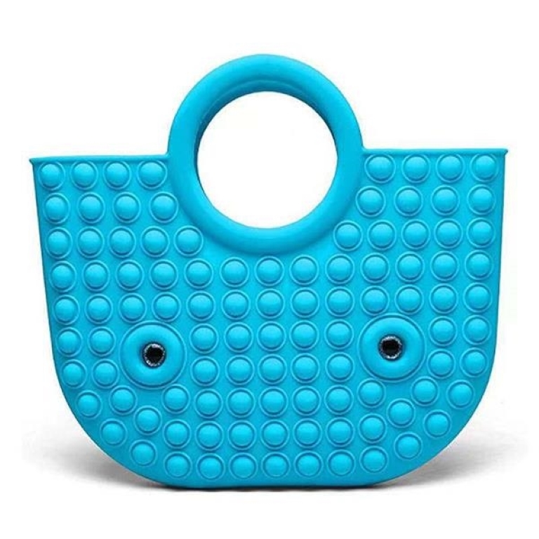 Handbag Push Pop Fidget Toys Silica Gel Tote Bag 2