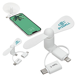 3-in-1 Mini Phone Fan 3