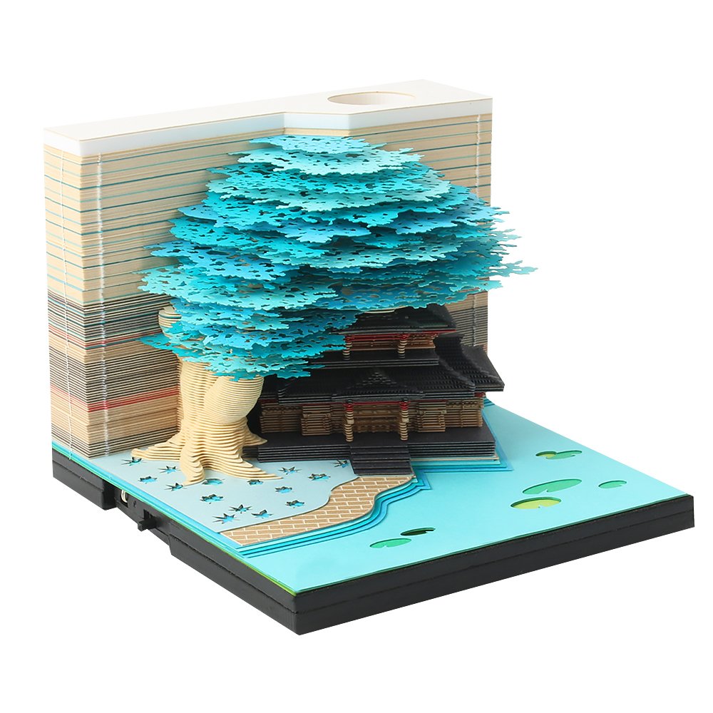 3D Stick Note & Promotional Gifts Paper Crafts Memo Pad Custom 1