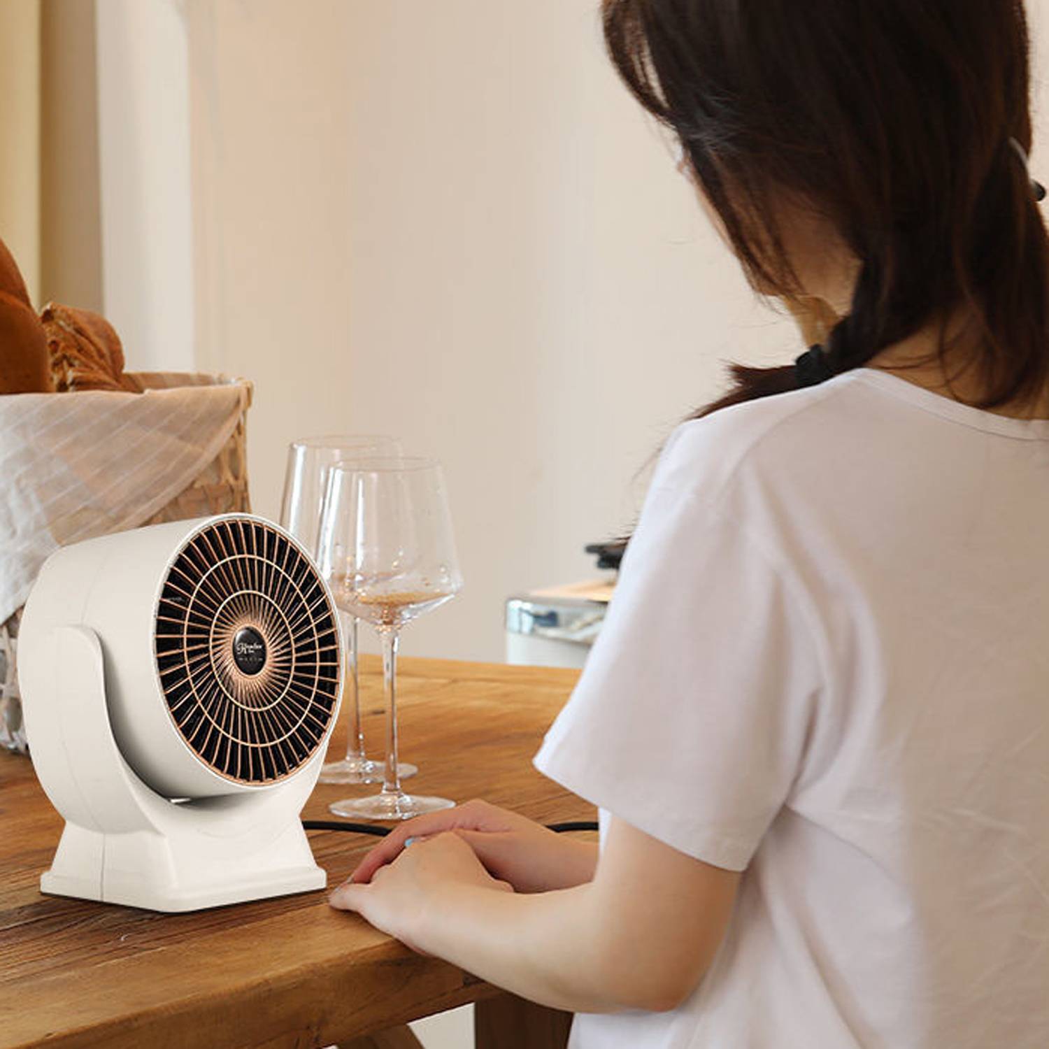 Mini Electric Heating Fan 3