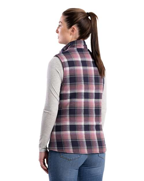 Women's Insulated Flannel Vest - WV16 1