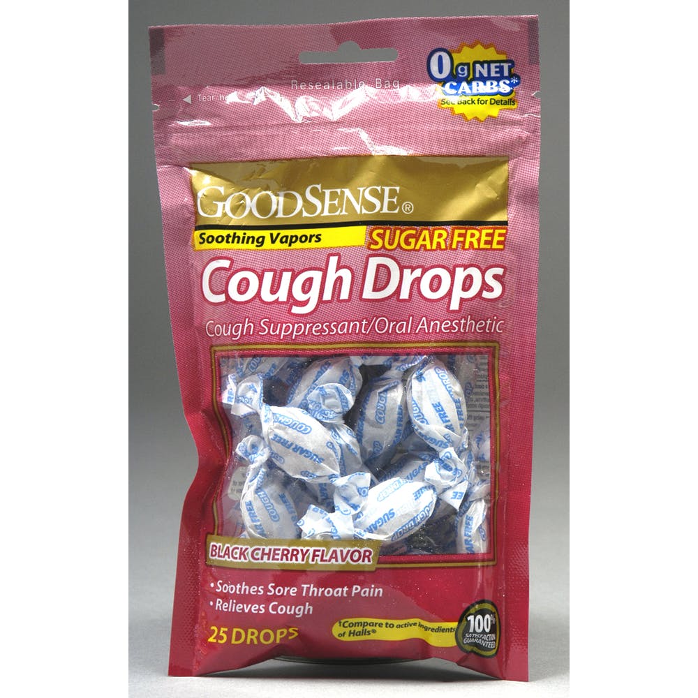 Cough Drops - 25 Count Honey Lemon Sugarless 1