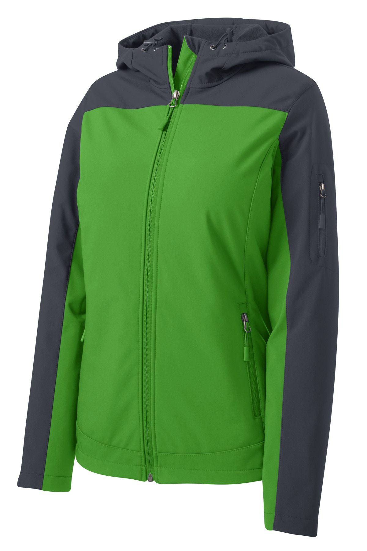 Port Authority Women's Hooded Core Soft Shell Jacket. L335 34