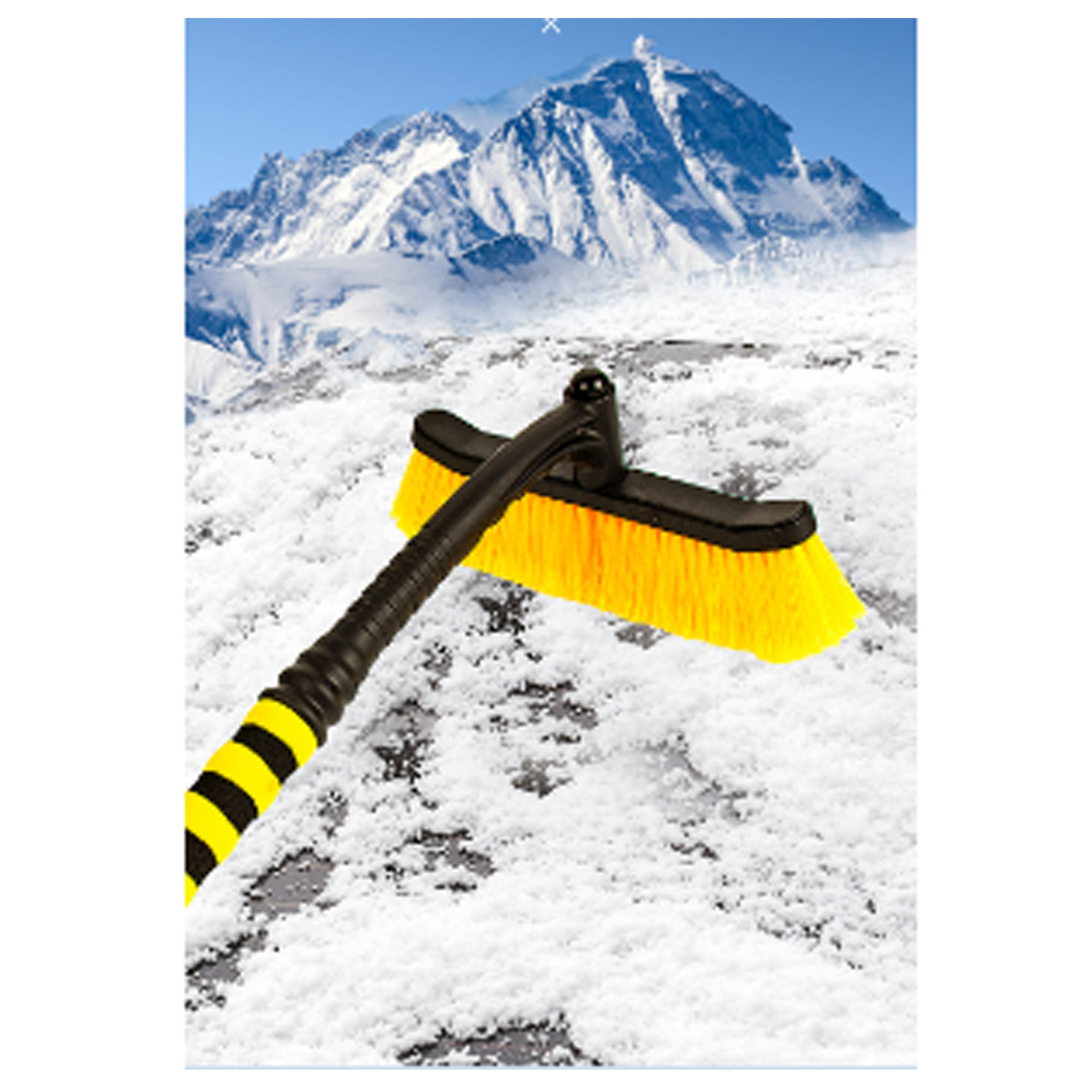 Snow Brush with Foam Grip for Comfortable Winter Use 3