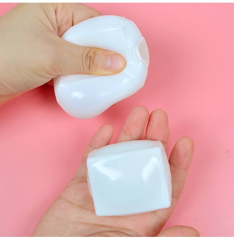 Tofu Squishy Imitation Fidget Toys stress relief 4