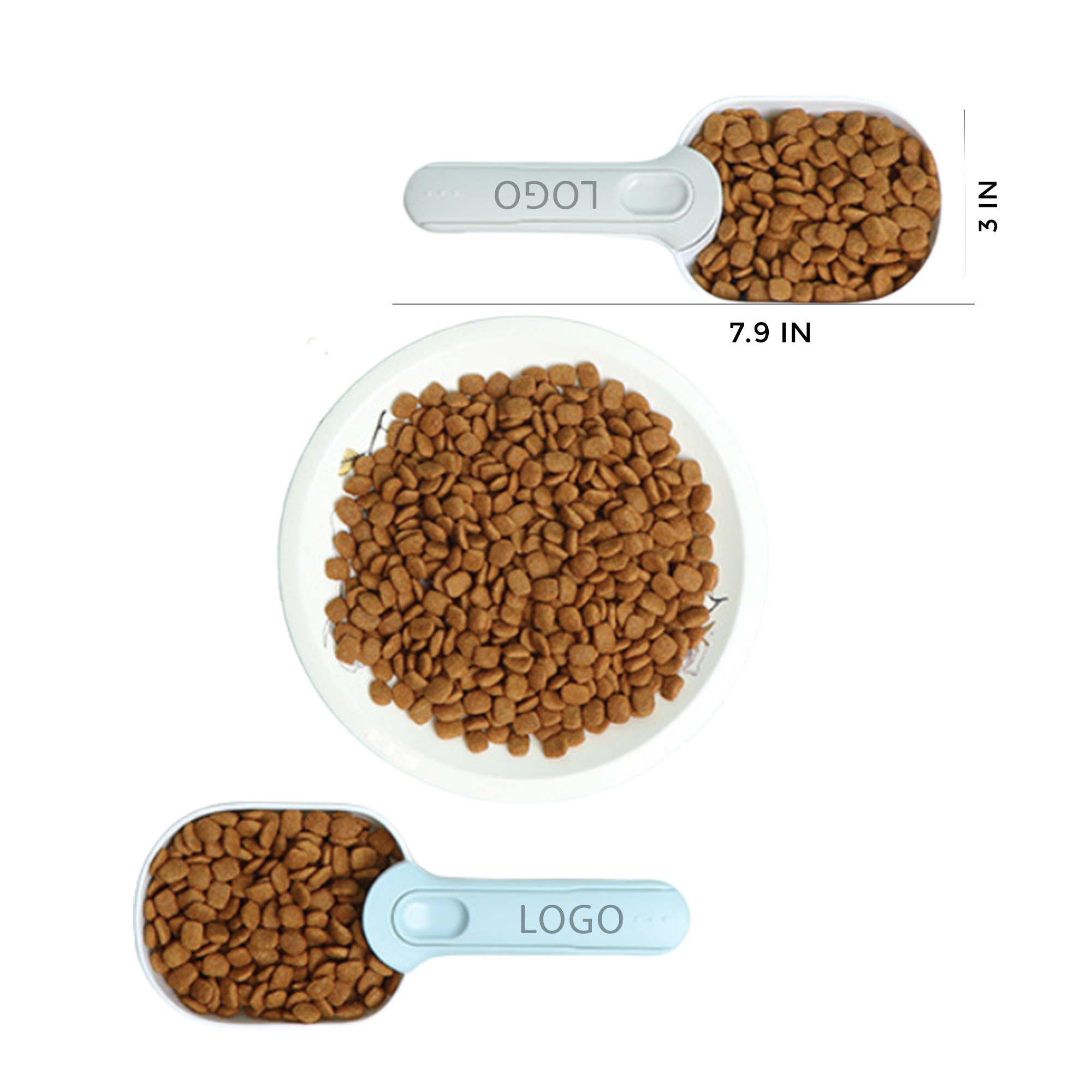 MOQ 10 PCS Durable Pet Cup Scoop 1