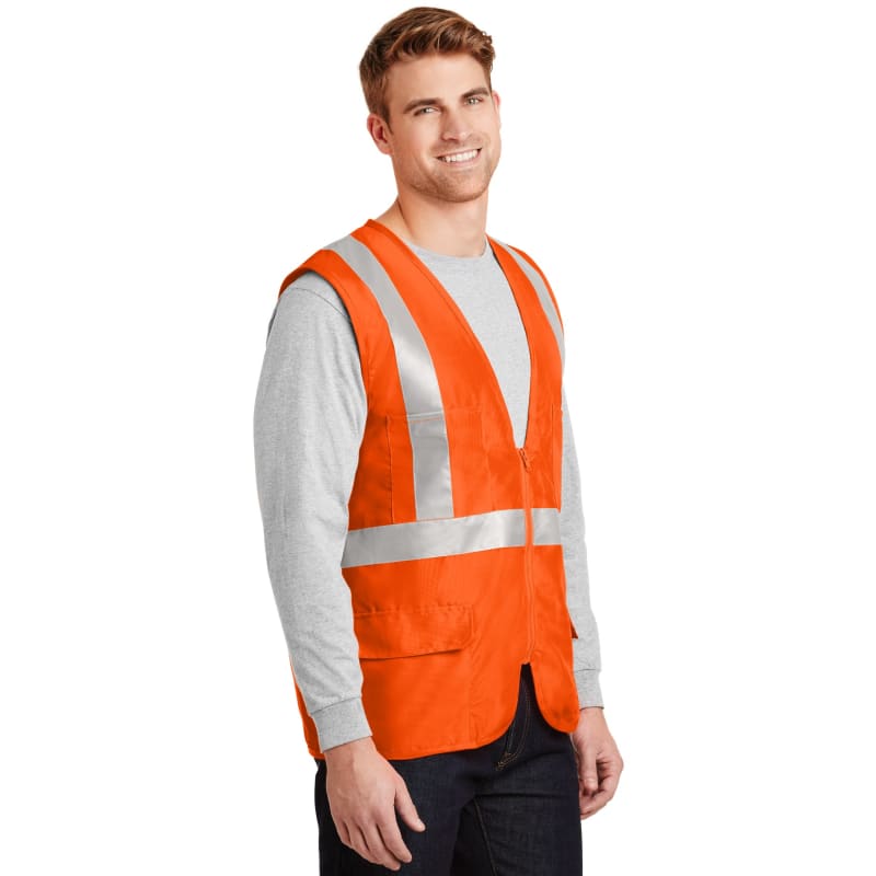 CornerStone - ANSI 107 Class 2 Mesh Back Safety Vest. 8