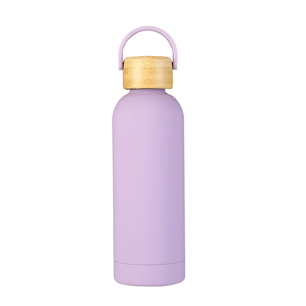 17oz Thermos Bottle With Wooden Lid 4