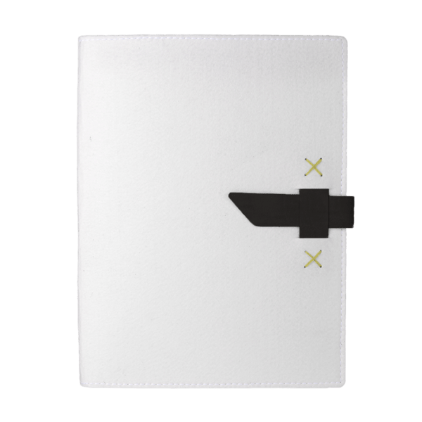 Hubbard Dye-Sublimated Felt Padfolio 48