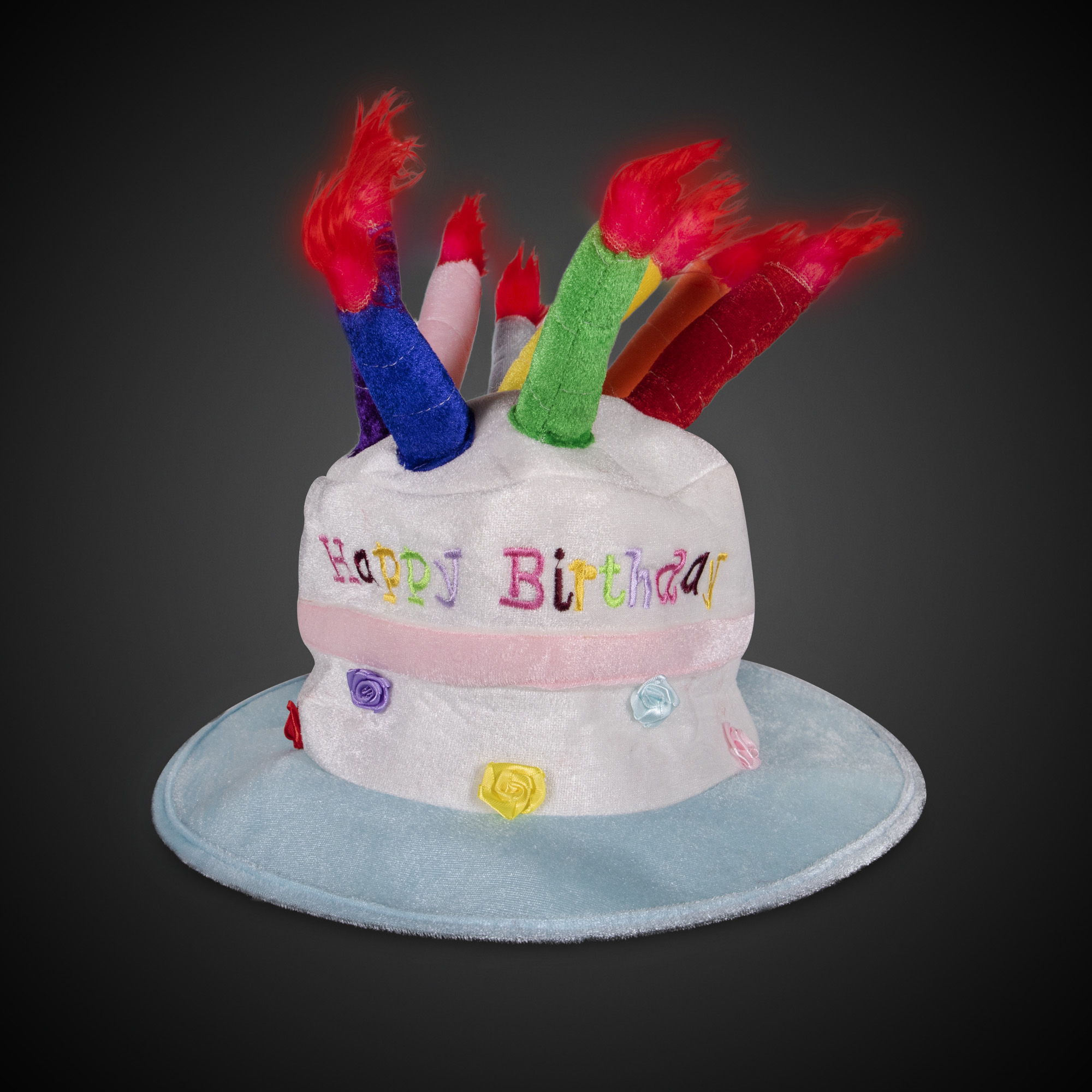 Birthday Cake and Candles LED Hat 2