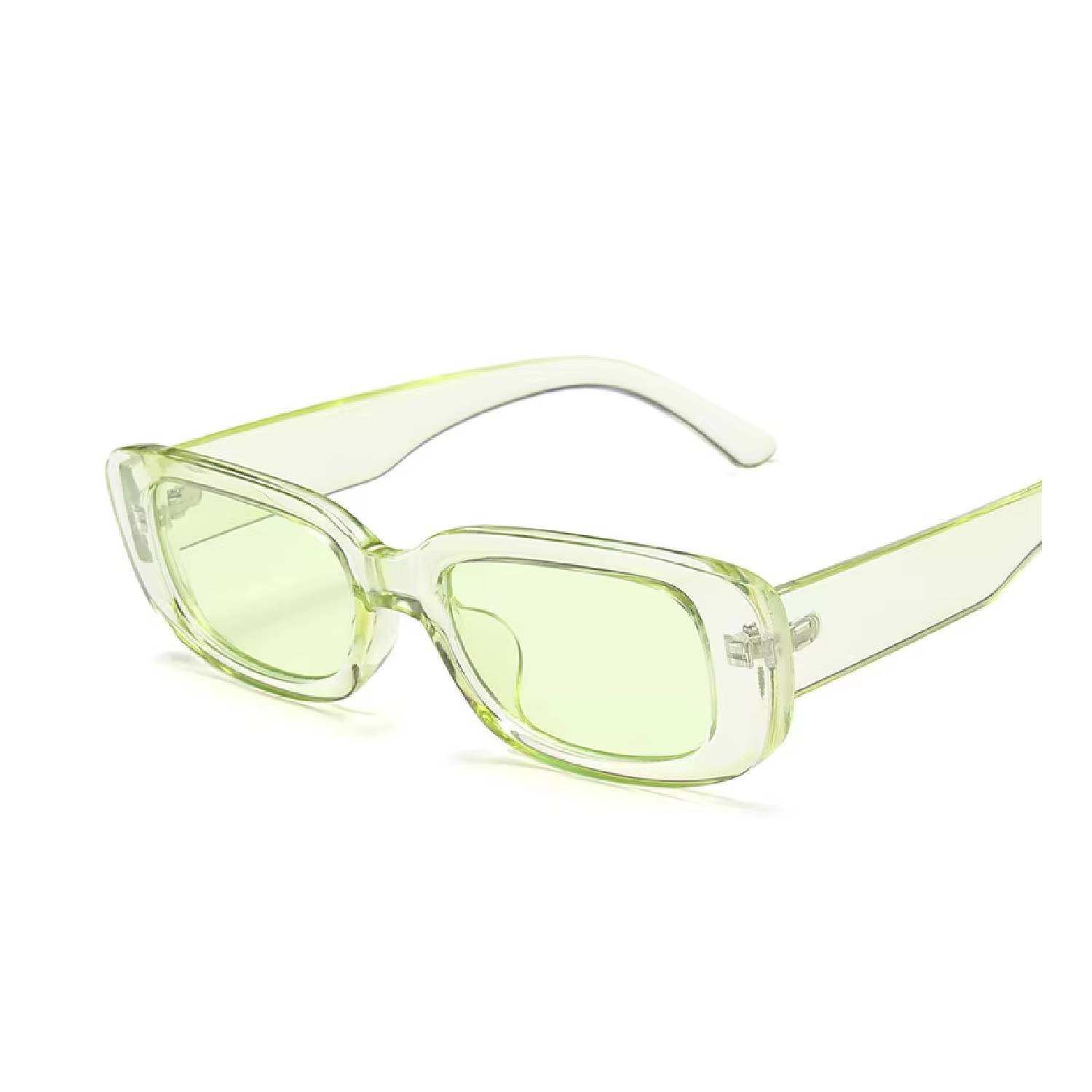 Unisex Rectangle Polycarbonate Sunglasses 15