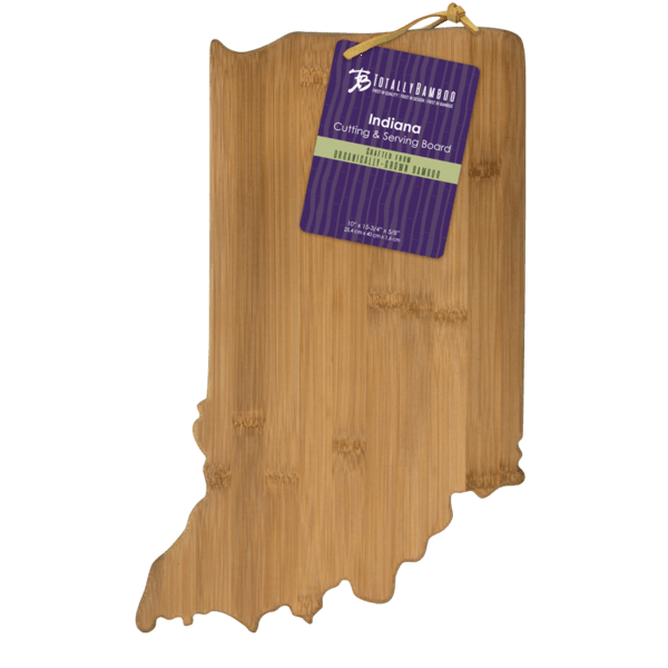 U.S. State Shaped Bamboo Cutting and Serving Boards 155