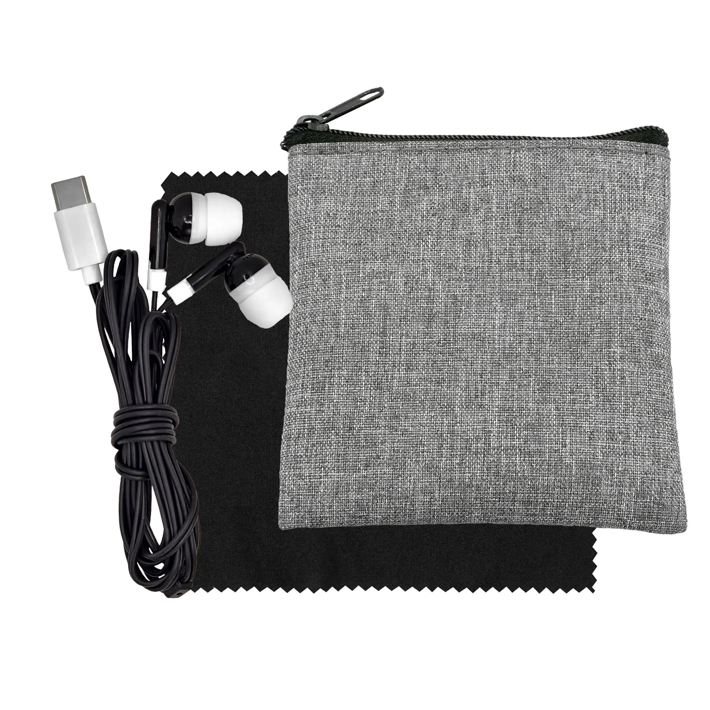 Recycled Cloth & Colorful Type C Ear Buds 6