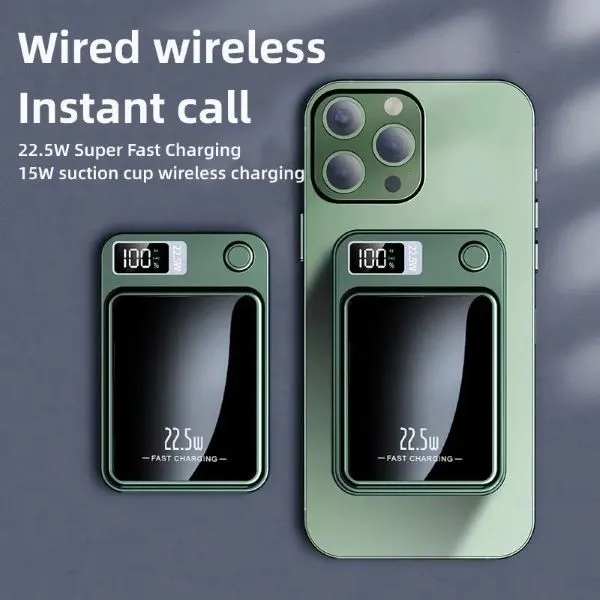 Custom 22.5W Slim 20000Mah Magnetic Power Bank 4