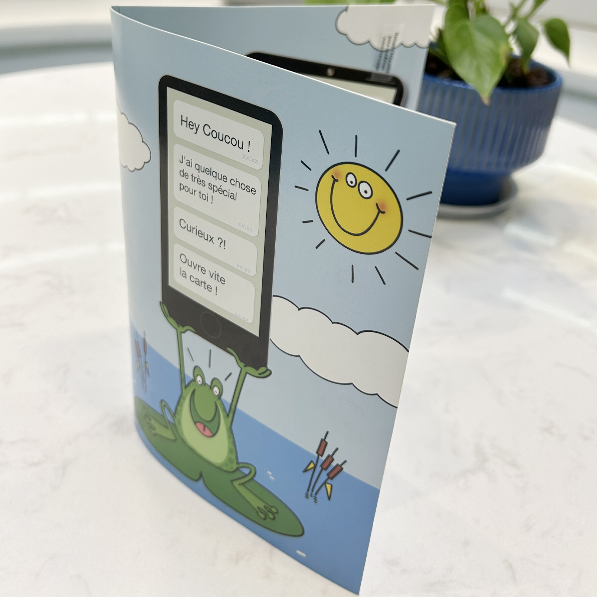 AudioPop Recordable Voice Custom Audio Greeting Card & Direct Mailer - Full Color 5