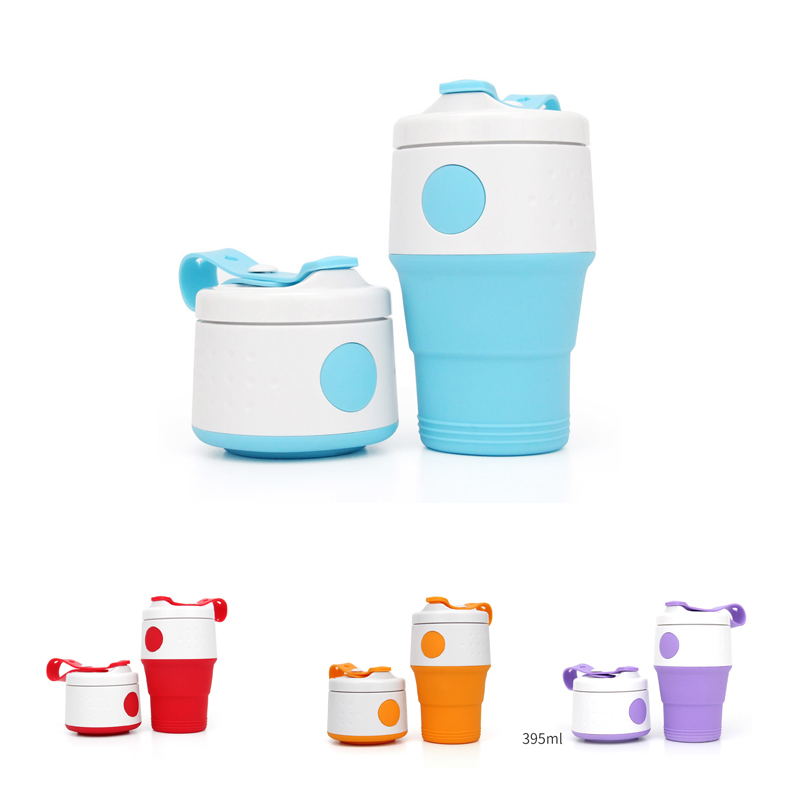 Collapsible Silicone Coffee Cup 1
