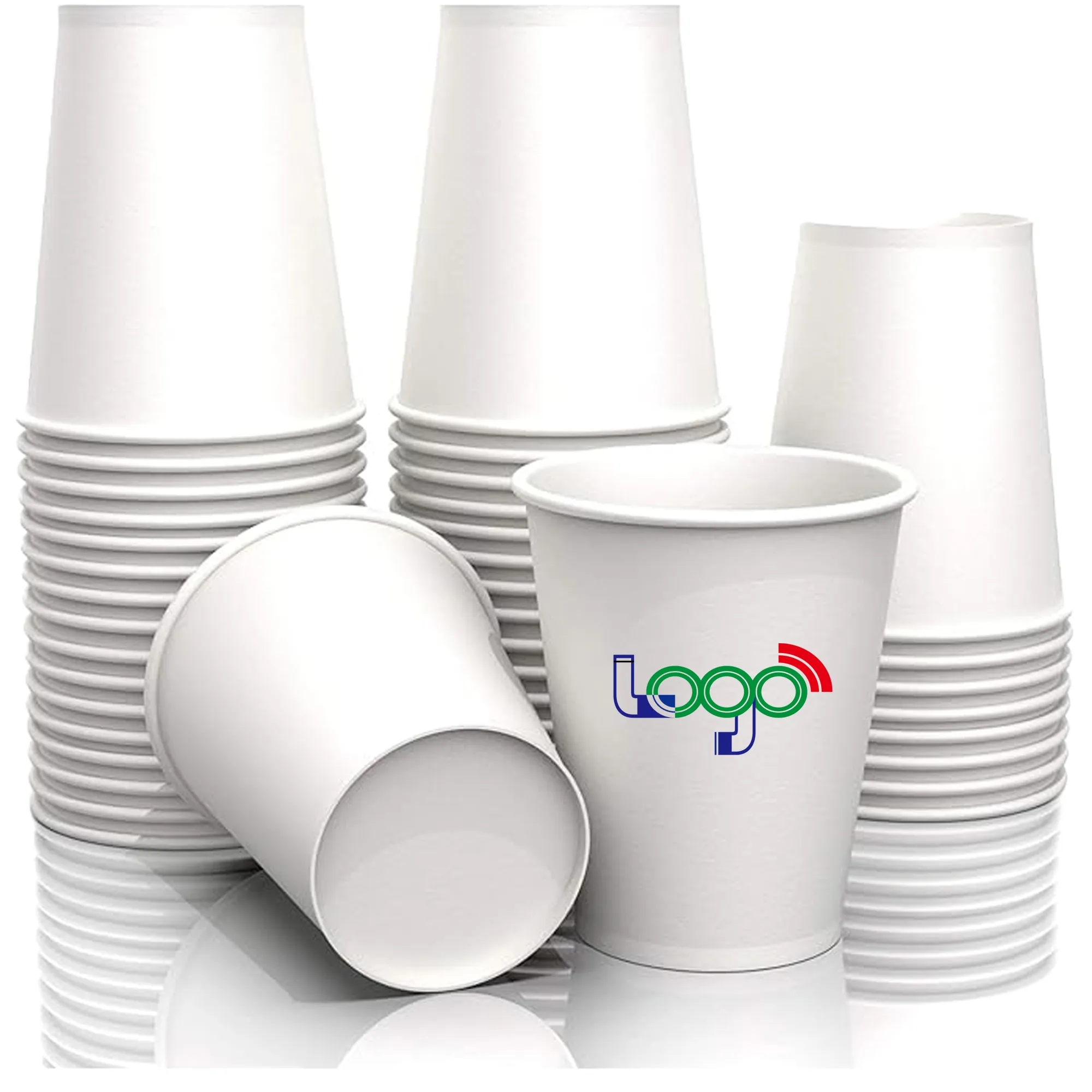 9oz Disposable Paper Cups Can Be Customized 1
