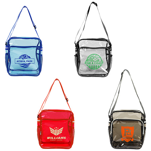 Diamond Clear TPU Messenger Bag 3