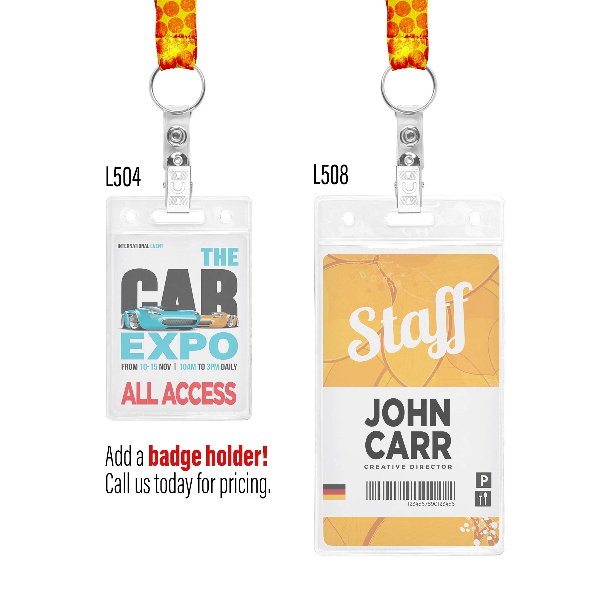 3/4" HD Sublimation Lanyard 5