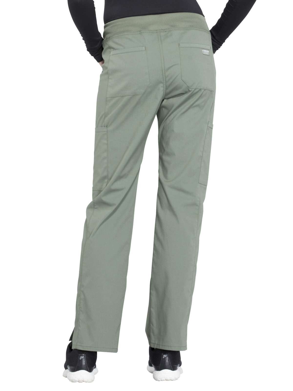 Cherokee - Workwear Professionals - Mid Rise Straight Leg Pull-on Cargo Pant 42